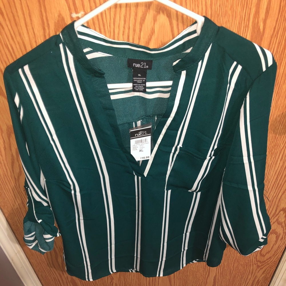 Rue21 striped shirt